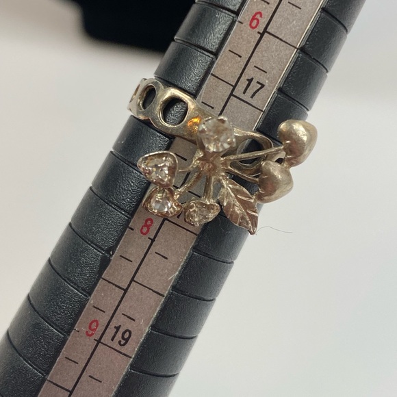 925 Mexico Eloquent dangle movable heart pendant ring - Picture 8 of 9